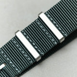 Premium Tubular Nylon Strap - Dark Grey - The Strap Tailor