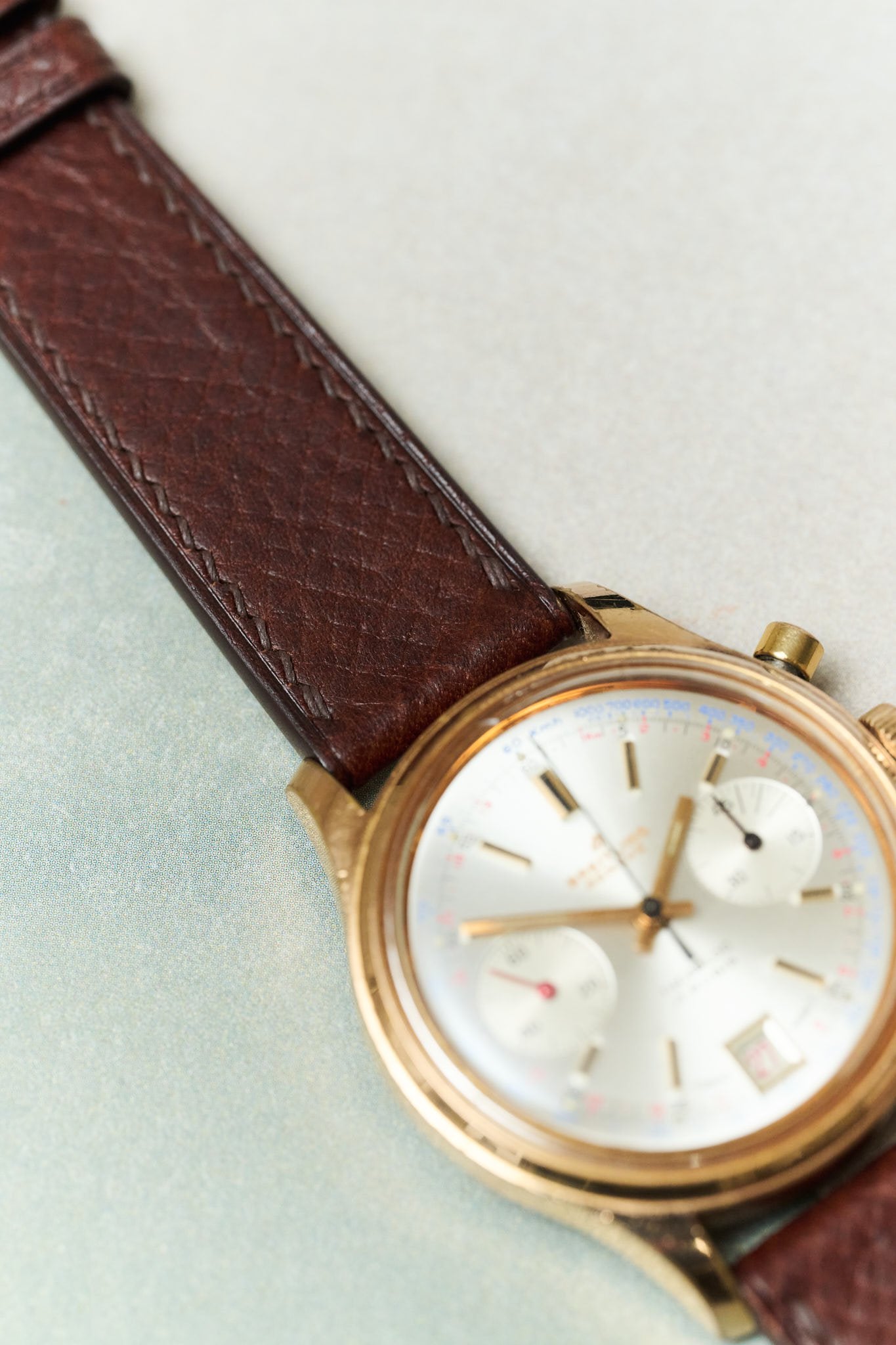 Badalassi Carlo Pin Leather - Mahogany Brown - RTW - The Strap Tailor
