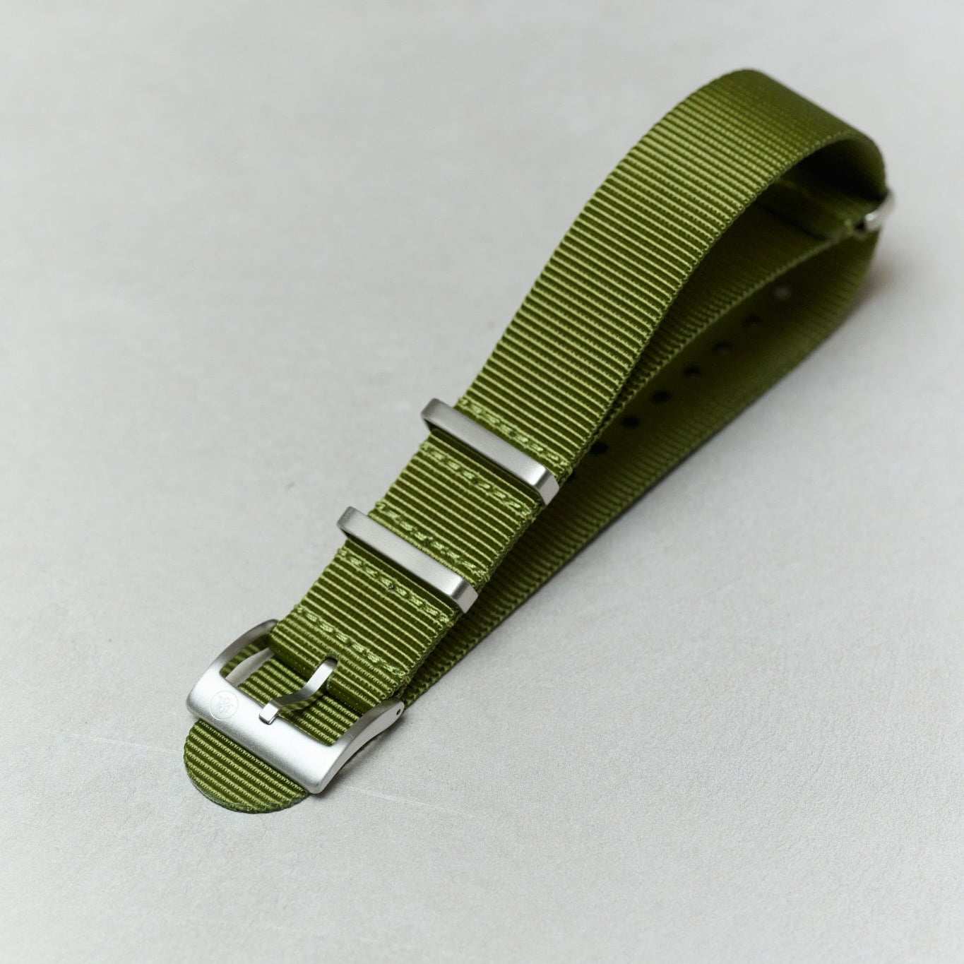 Premium Tubular Nylon Strap - Army Green - The Strap Tailor