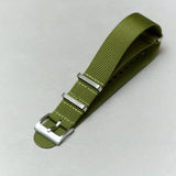 Premium Tubular Nylon Strap - Army Green - The Strap Tailor