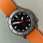 FKM Rubber Strap - Orange - The Strap Tailor