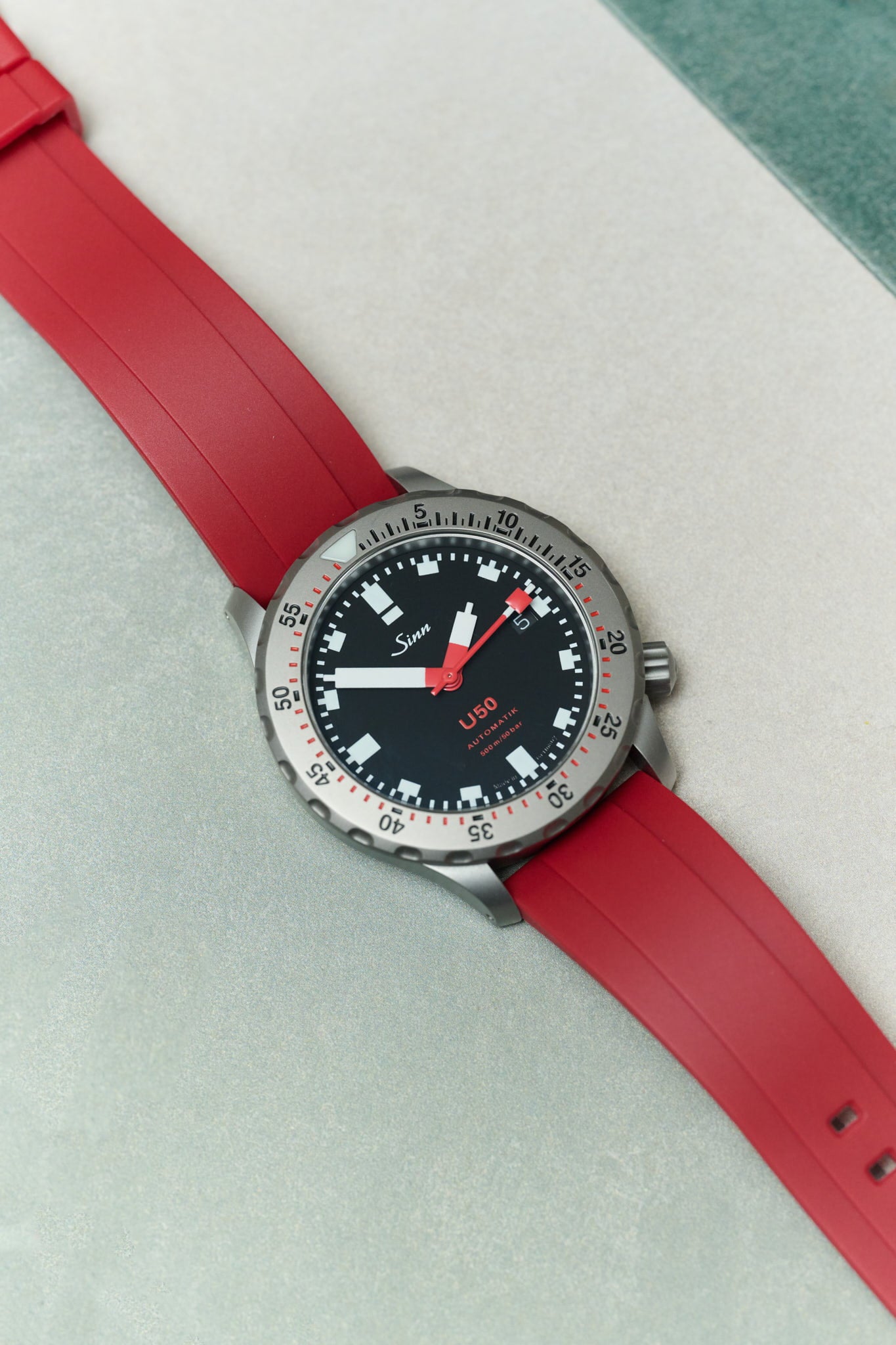FKM Rubber Strap - Oxblood Red - The Strap Tailor