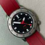 FKM Rubber Strap - Oxblood Red - The Strap Tailor