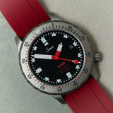 FKM Rubber Strap - Oxblood Red - The Strap Tailor
