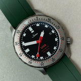 FKM Rubber Strap - Dark Green - The Strap Tailor