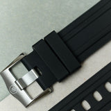 Omega Seamaster 300 Classic Rubber Strap - Black