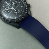 FKM Rubber Strap - Navy Blue - The Strap Tailor