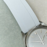 FKM Rubber Strap - White - The Strap Tailor