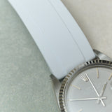 FKM Rubber Strap - White - The Strap Tailor