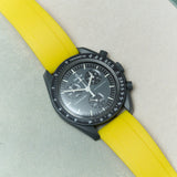 FKM Rubber Strap - Yellow - The Strap Tailor