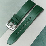 FKM Rubber Strap - Dark Green - The Strap Tailor