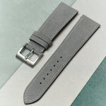 Alcantara Watch Strap - Grey - RTW - The Strap Tailor