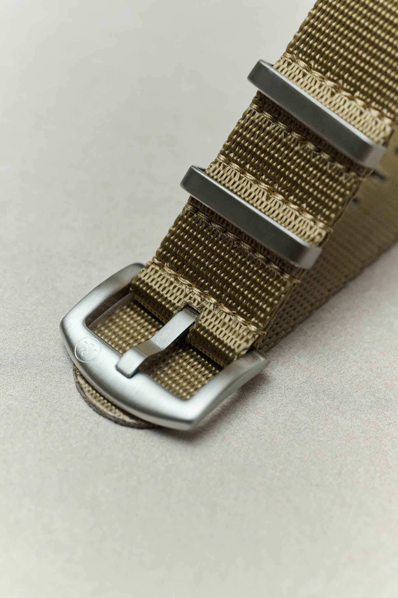 Premium Fabric Watch Strap - Olive Green - The Strap Tailor
