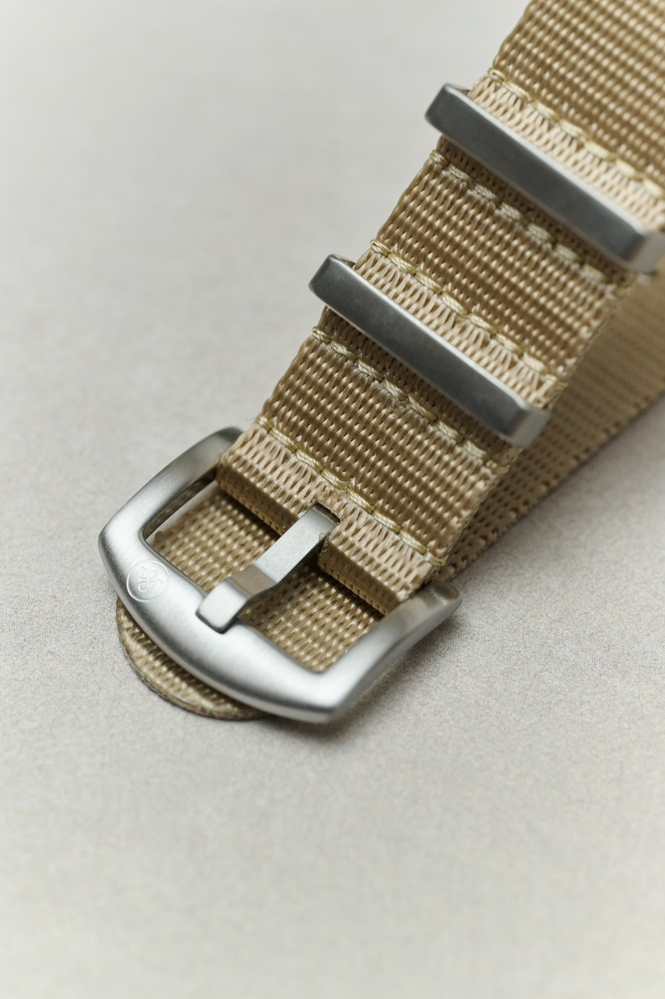 Premium Fabric Watch Strap - Khaki - The Strap Tailor