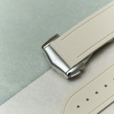 AquaFlex Rubber Deployant Strap - Beige