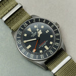 Premium Fabric Watch Strap - Olive Green - The Strap Tailor