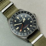 Premium Fabric Watch Strap - Olive Green - The Strap Tailor