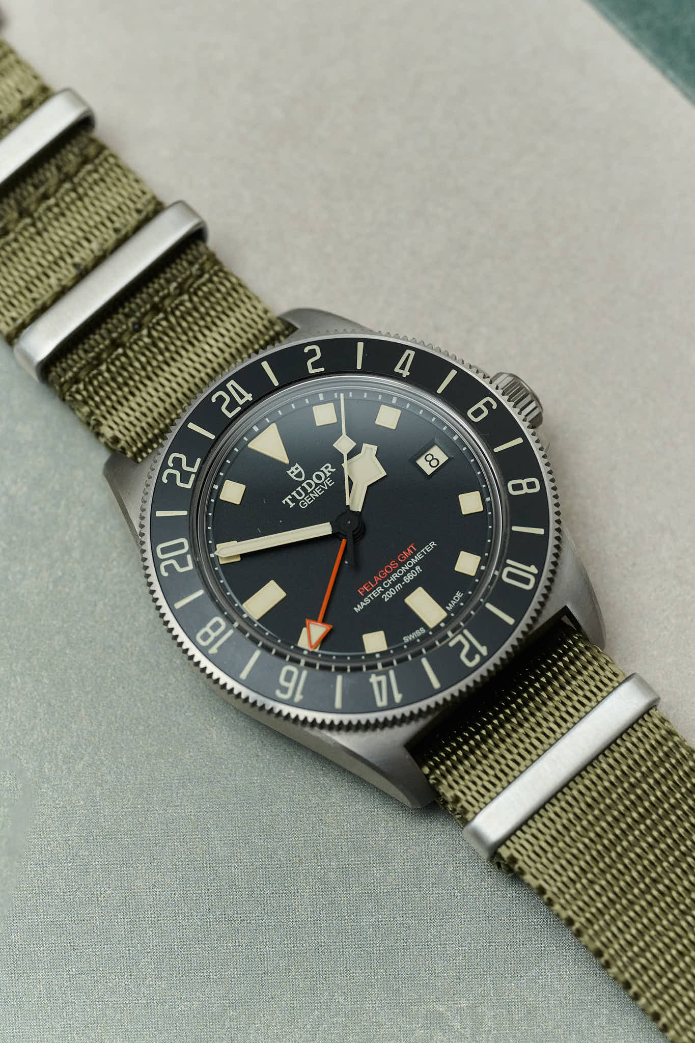 Premium Fabric Watch Strap - Olive Green - The Strap Tailor