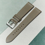 Saffiano Chevre Strap - Taupe - RTW - The Strap Tailor