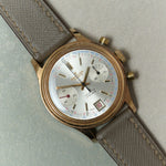 Slimline Saffiano Chevre Strap - Taupe - RTW - The Strap Tailor