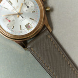Saffiano Chevre Strap - Taupe - RTW - The Strap Tailor
