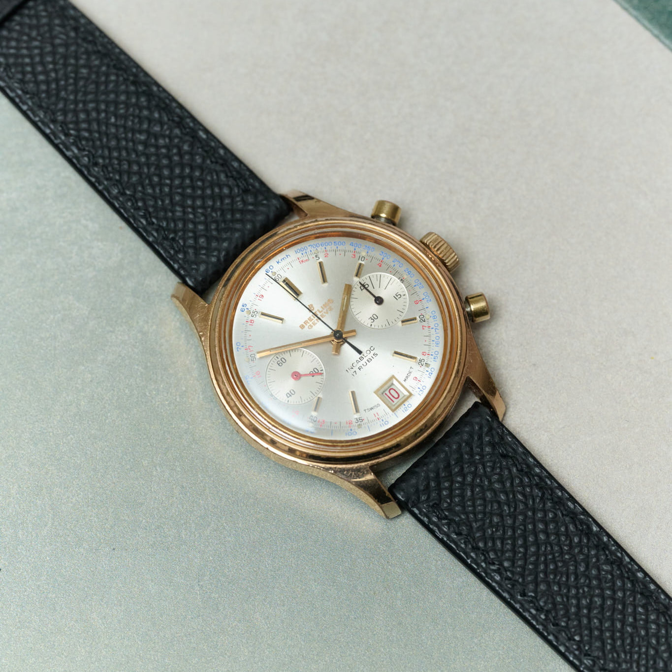 Epsom Calfskin Strap - Black - RTW - The Strap Tailor