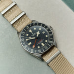 Premium Fabric Watch Strap - Sand - The Strap Tailor