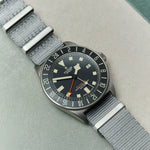 Premium Fabric Watch Strap - Grey - The Strap Tailor