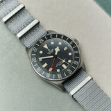 Premium Fabric Watch Strap - Grey - The Strap Tailor