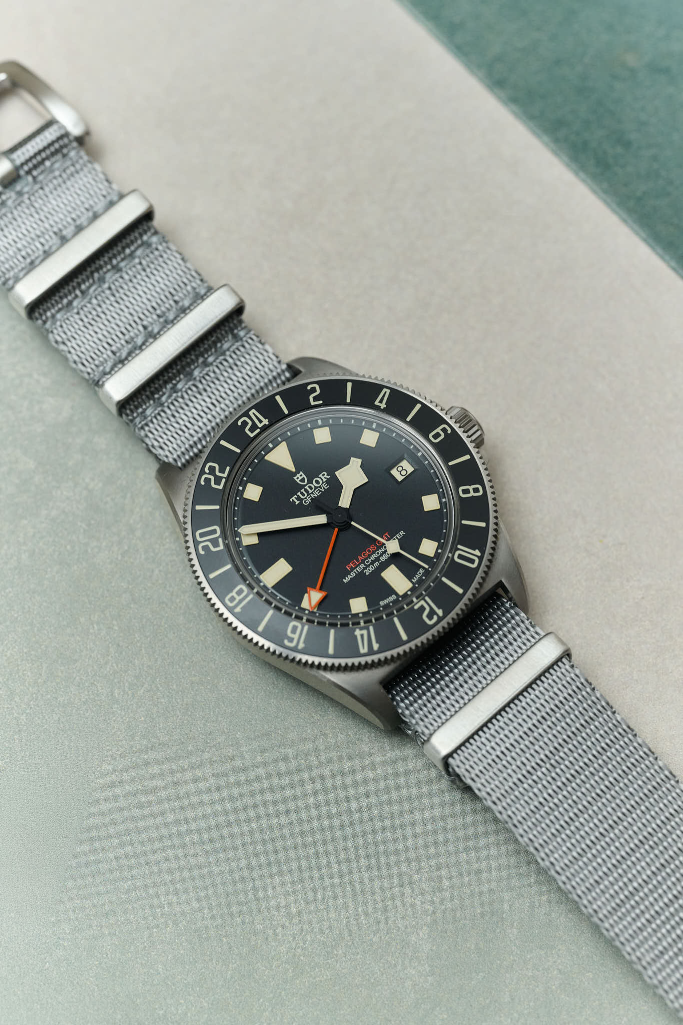Premium Fabric Watch Strap - Grey - The Strap Tailor