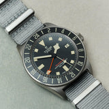 Premium Fabric Watch Strap - Grey - The Strap Tailor