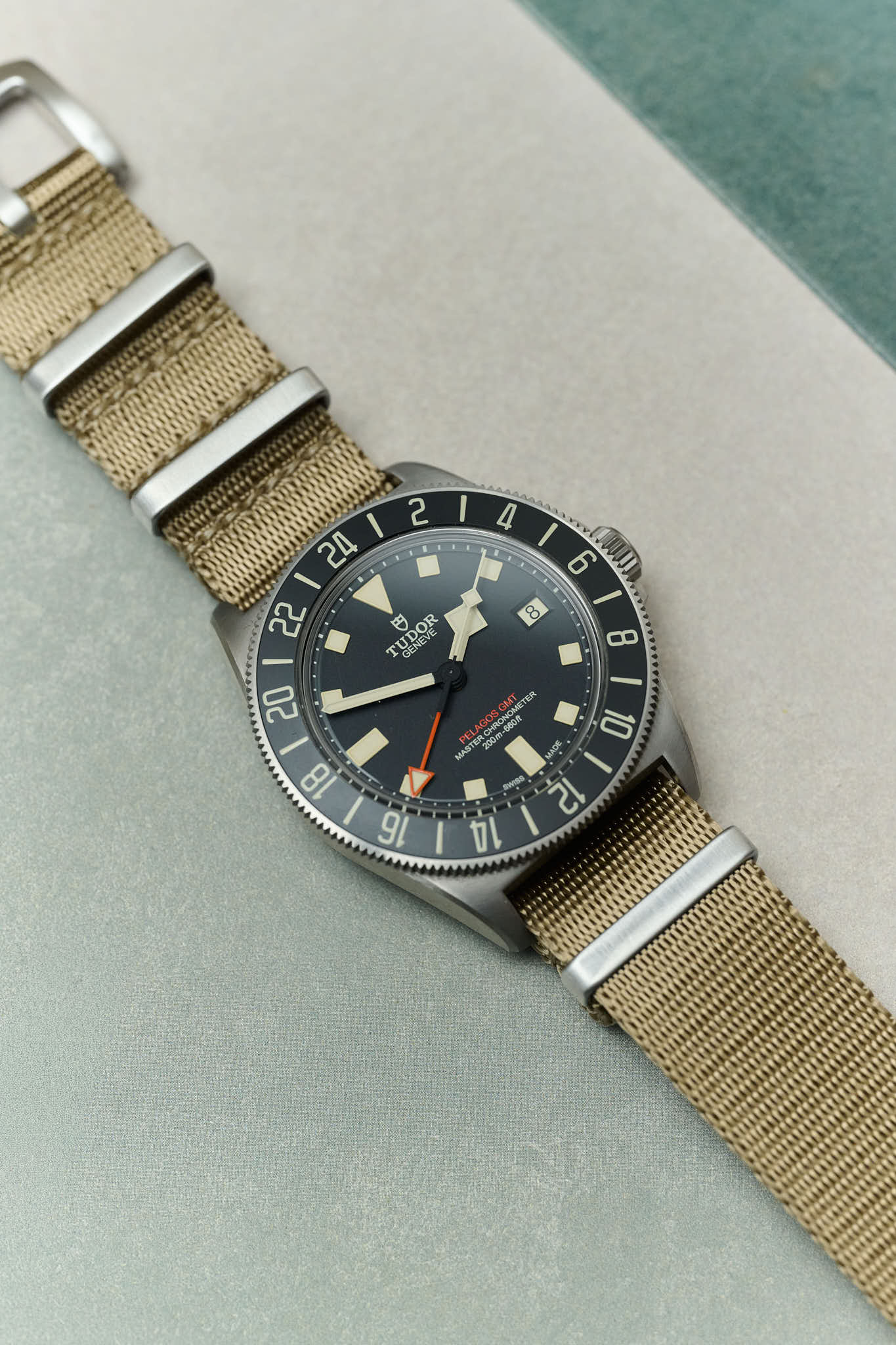 Premium Fabric Watch Strap - Khaki - The Strap Tailor