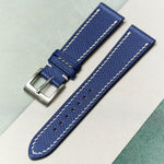 Epsom Calfskin Strap - Navy Blue - RTW - The Strap Tailor