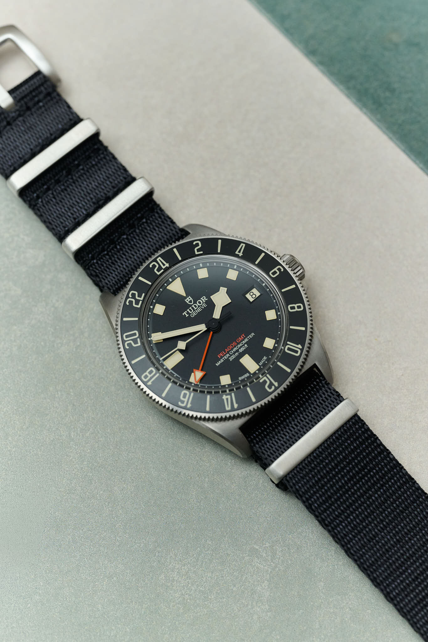 Premium Fabric Watch Strap - Black - The Strap Tailor