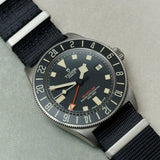 Premium Fabric Watch Strap - Black - The Strap Tailor