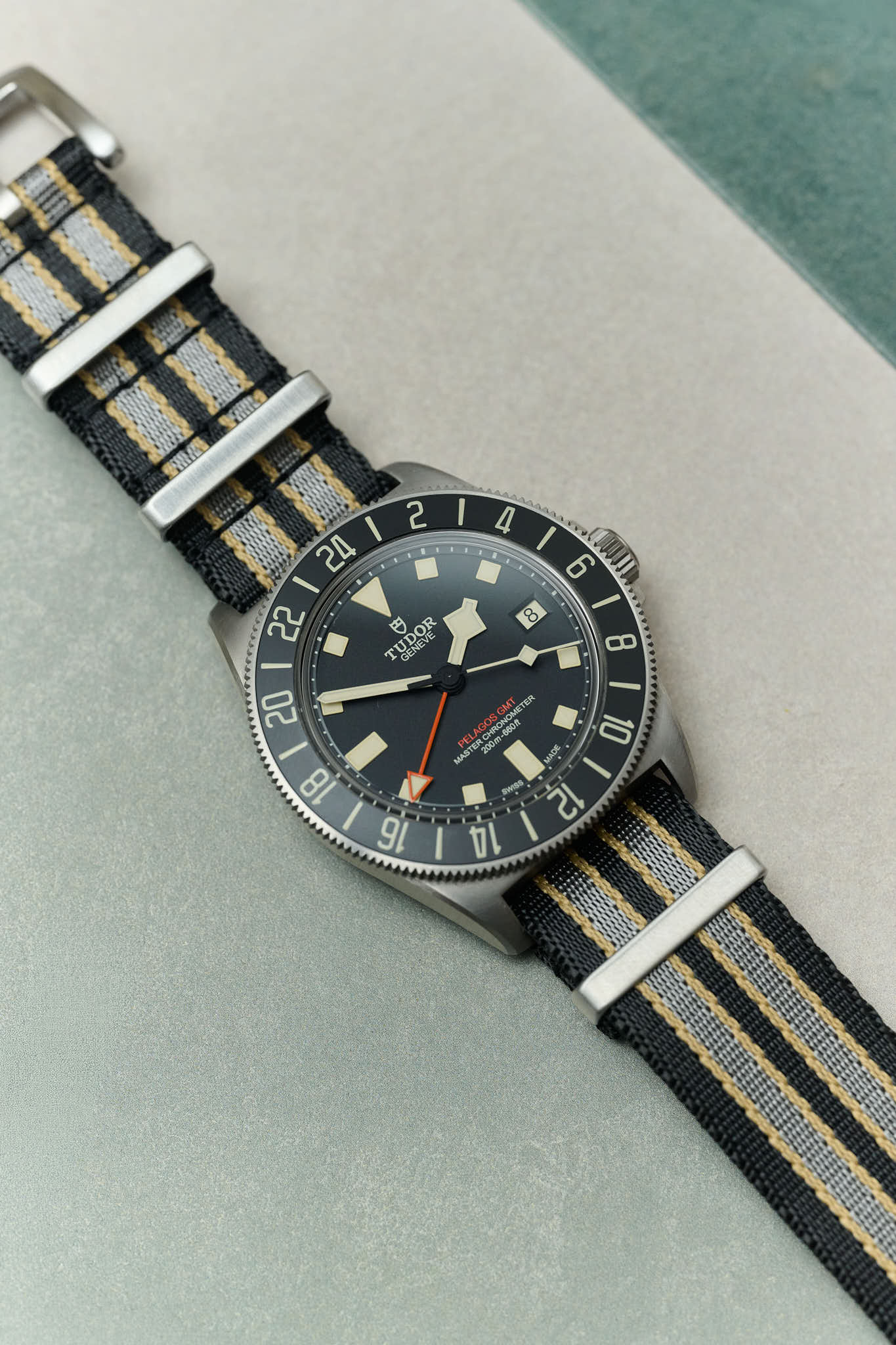 Premium Fabric Watch Strap - No Time To Die Bond - The Strap Tailor
