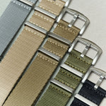 Premium Fabric Watch Strap - Sand - The Strap Tailor