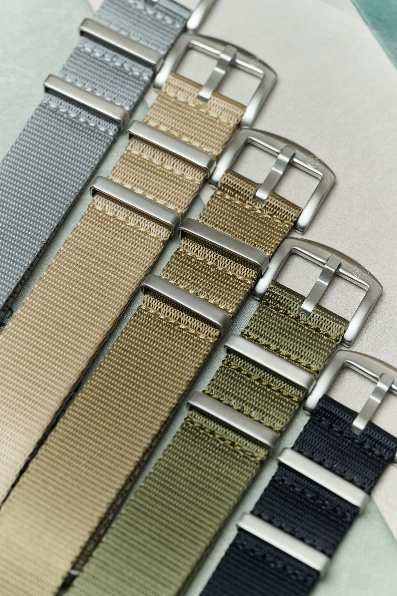 Premium Fabric Watch Strap - Sand - The Strap Tailor