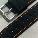 Textured & Stitched Rubber Straps
