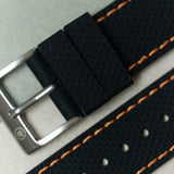 Textured & Stitched Rubber Straps
