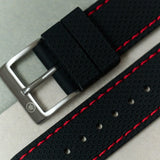 Textured & Stitched Rubber Straps