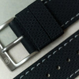 Textured & Stitched Rubber Straps