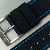 Textured & Stitched Rubber Straps