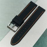 Textured & Stitched Rubber Straps