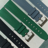 Premium Weave Rubber Straps