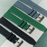 Premium Weave Rubber Straps