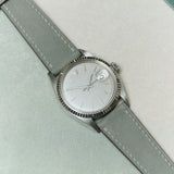 Nubuck Grey Watch Strap - RTW