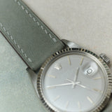 Nubuck Grey Watch Strap - RTW