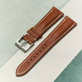 Buttero Watch Strap - Chestnut - RTW - The Strap Tailor