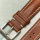Buttero Watch Strap - Chestnut - RTW - The Strap Tailor